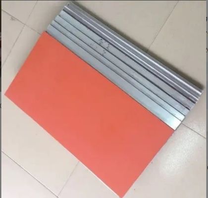 Противоположность скольжения Силиконовое покрытие колесная пластиновая ролка для температурных применений