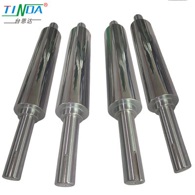 2205 Cylindrical Production Industrial Metal Roller made from Super Mirrored Chrome Steel Material
