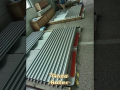 Низковибрационные тяжеловесные стальные ролики вращающийся барабан для конвейерной системы